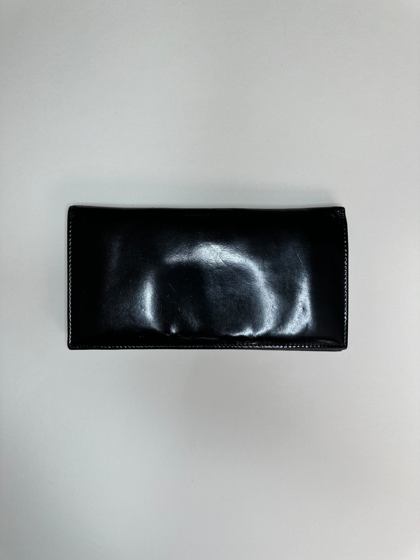 Gucci Black Slim Horsebit Wallet